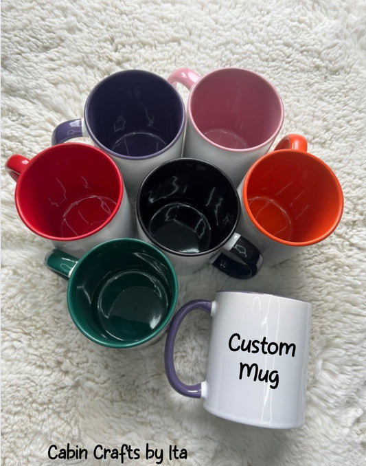 Custom Mug - Coloured Mug