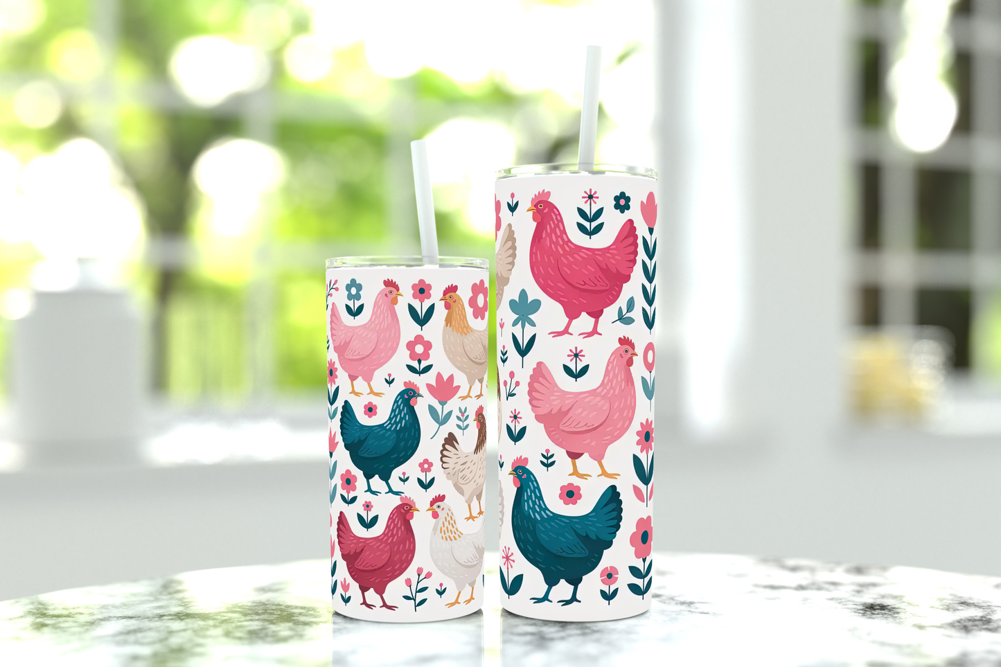 Tumbler - Chickens