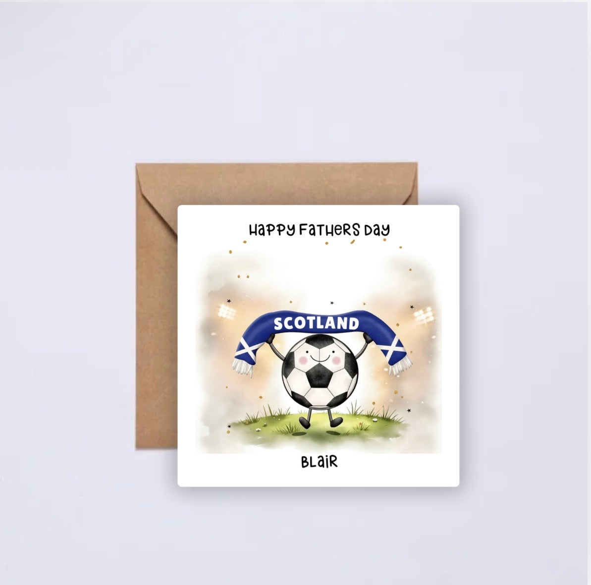 Football Card (Birthday/Father’s Day)