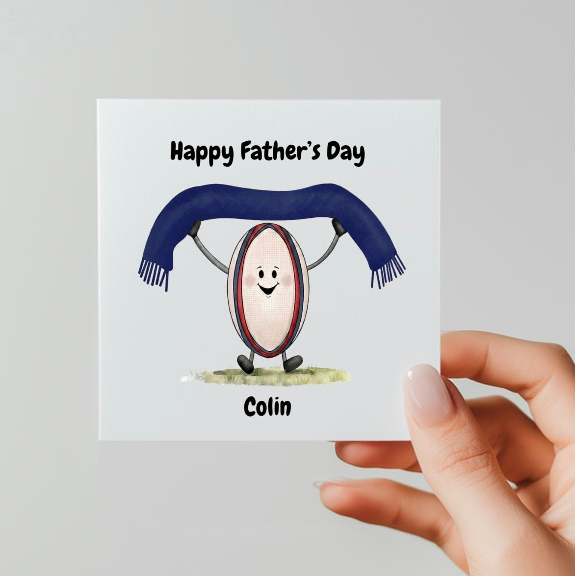Rugby Card (Father’s Day/ Birthday)