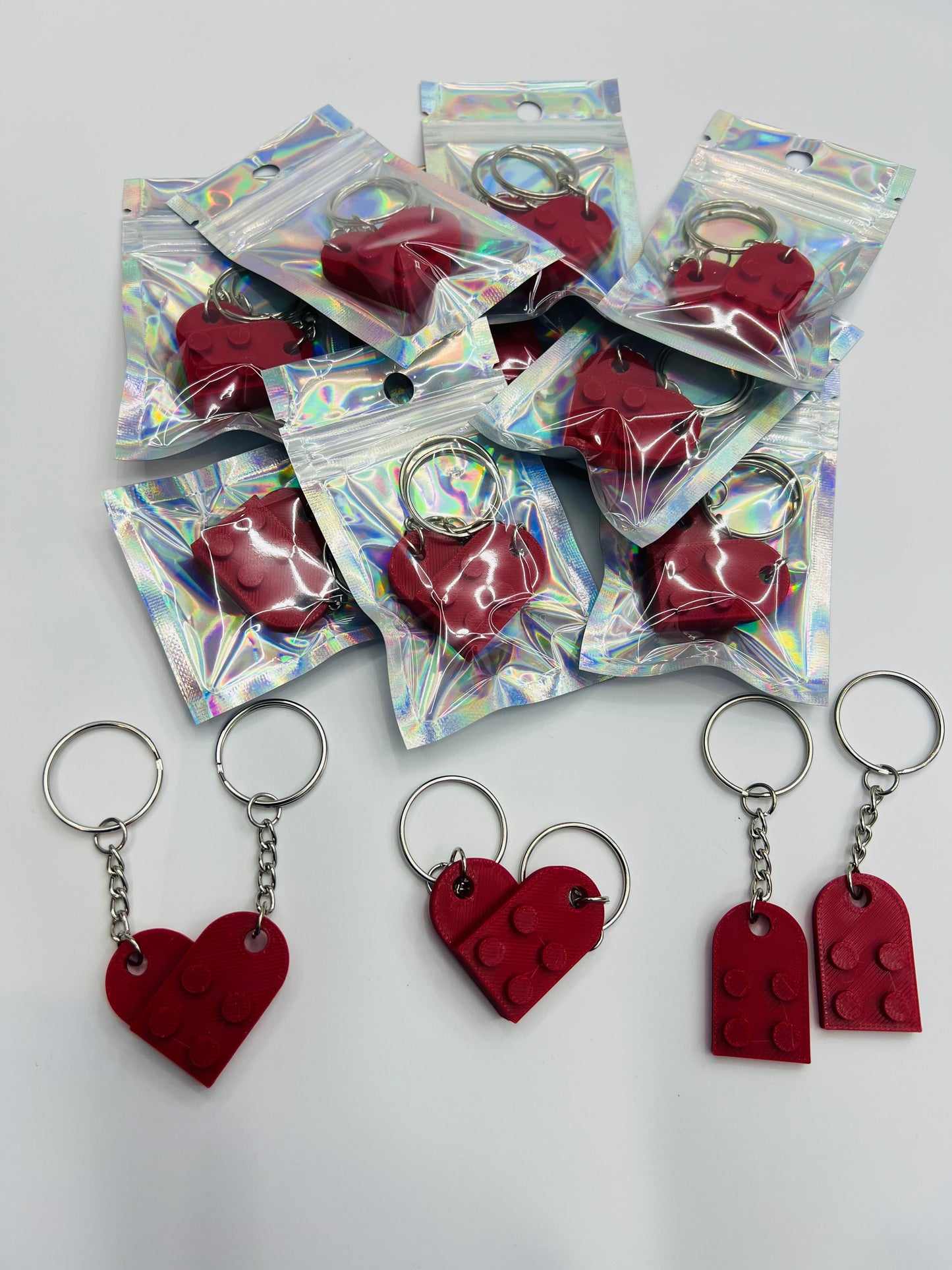 Heart Keyrings