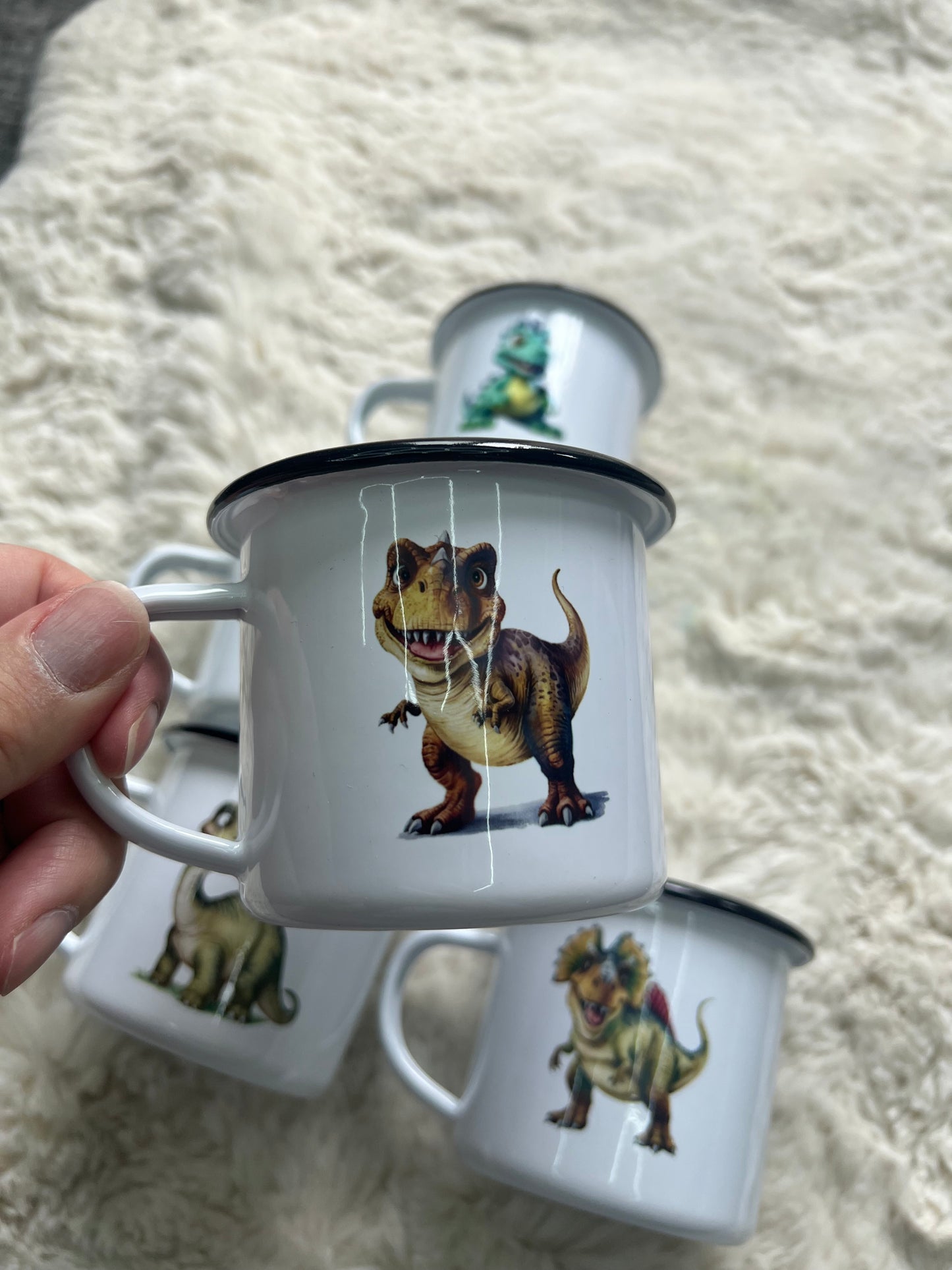 Enamel Mug - Dino