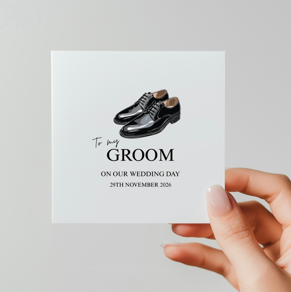 Groom Card