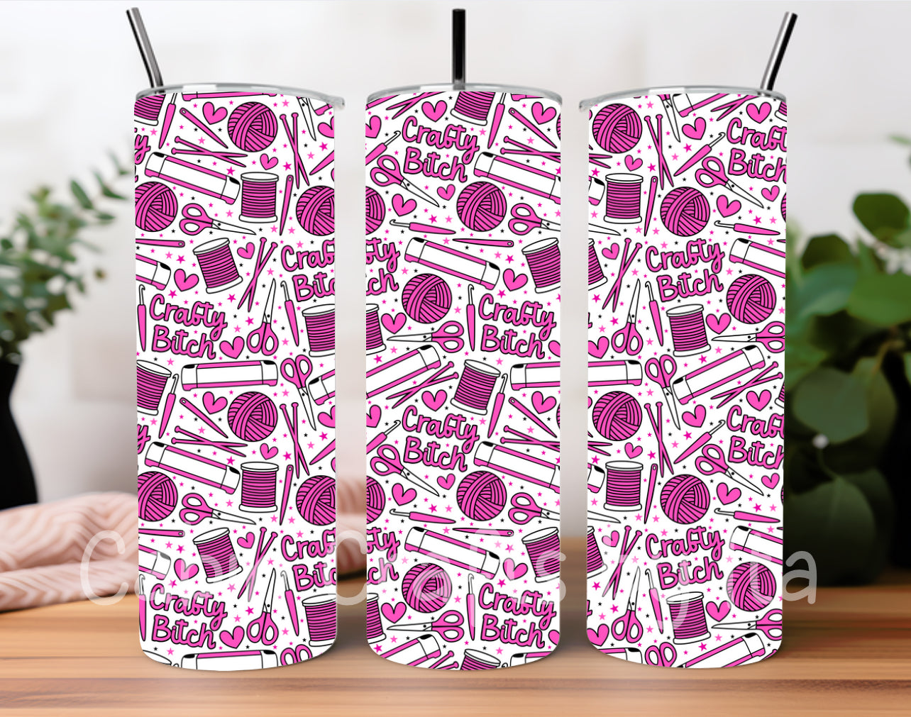 Tumbler - Crafty Bitch