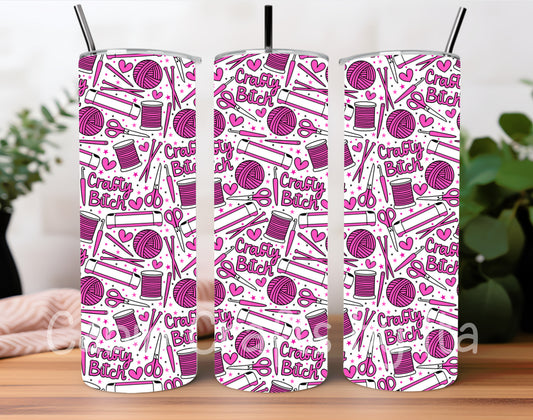 Tumbler - Crafty Bitch