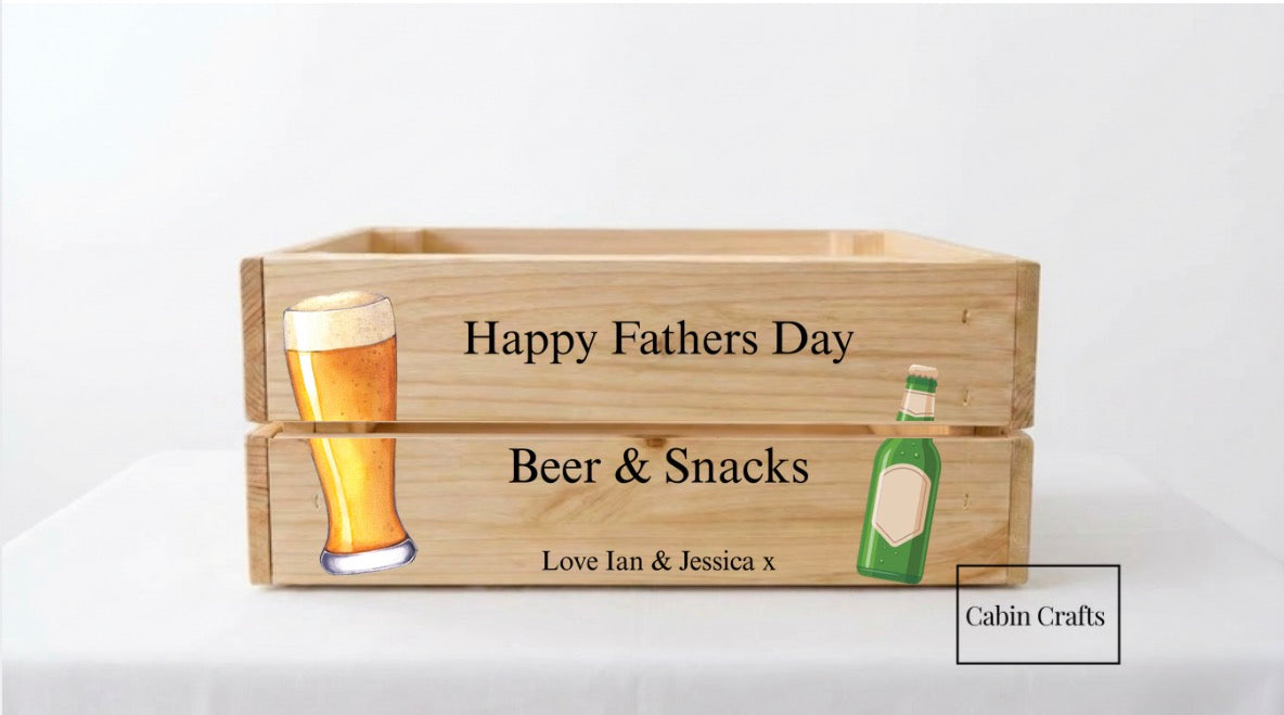 Beer Crate.  (Father’s Day/ Birthday)
