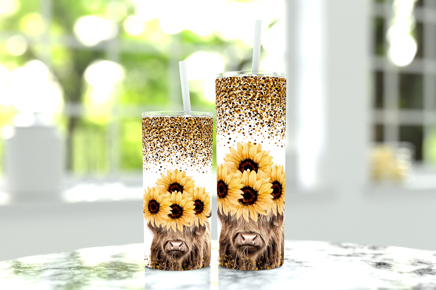 Tumbler - Highland Cow