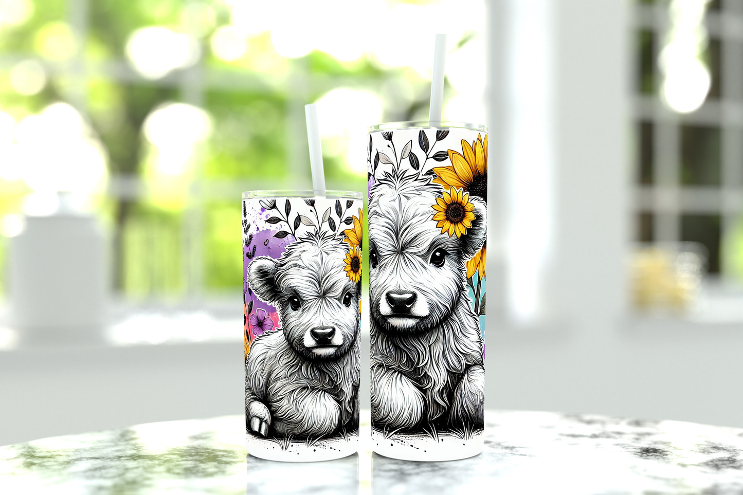 Tumbler - Highland Cow