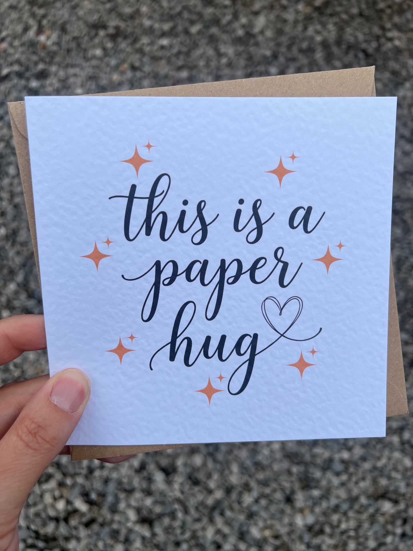 Paper Hug Card