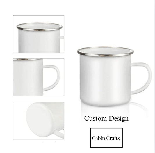 Custom Design - Enamel Mug