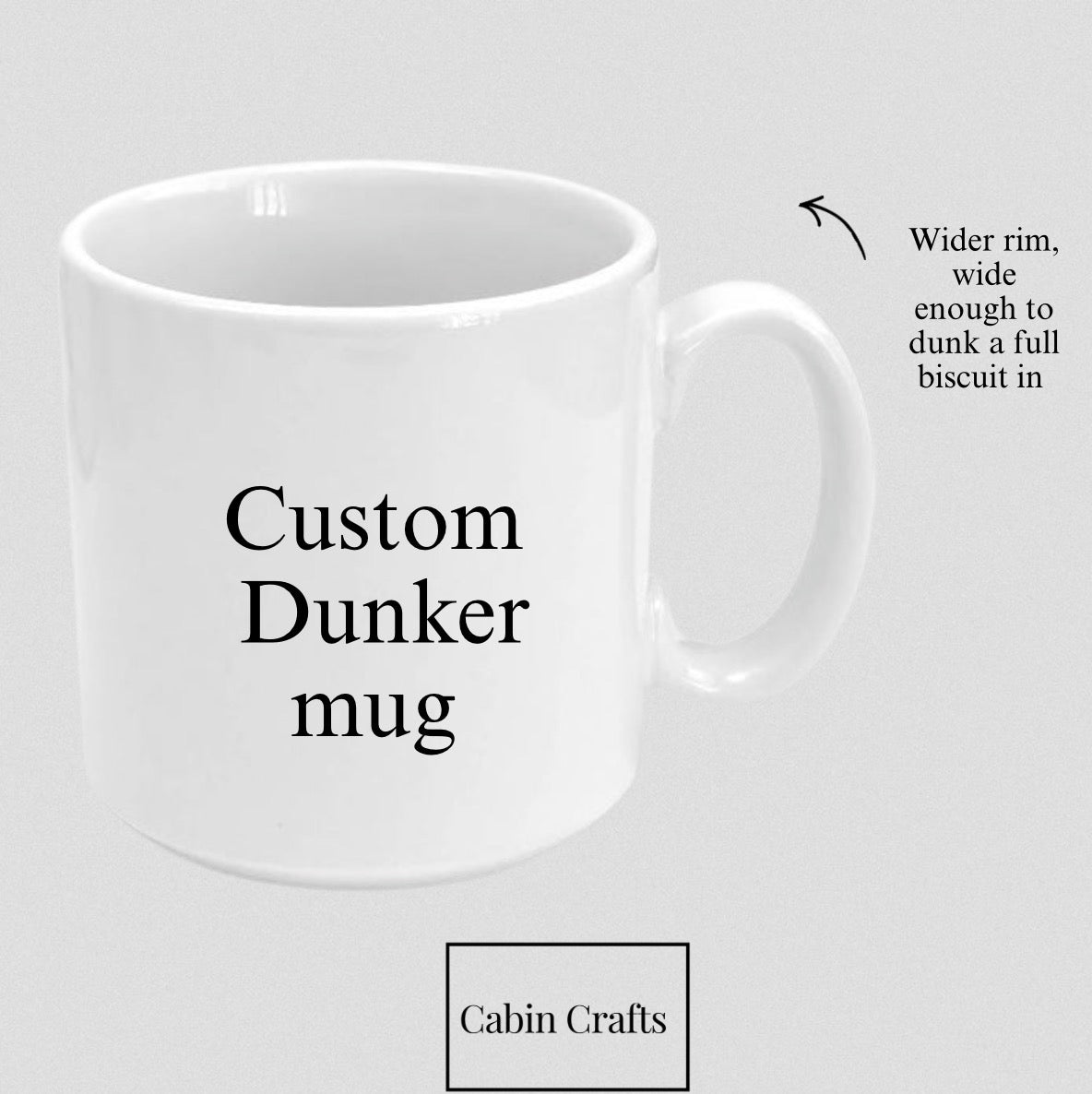 Custom Mug - White, 3 sizes available
