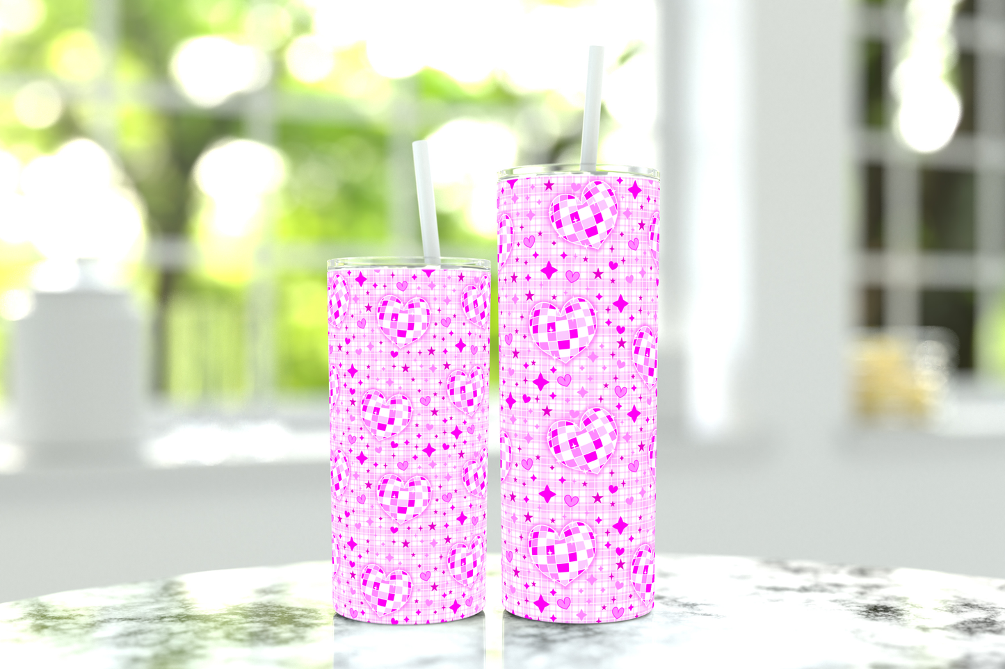 Tumbler - Purple Heart Disco