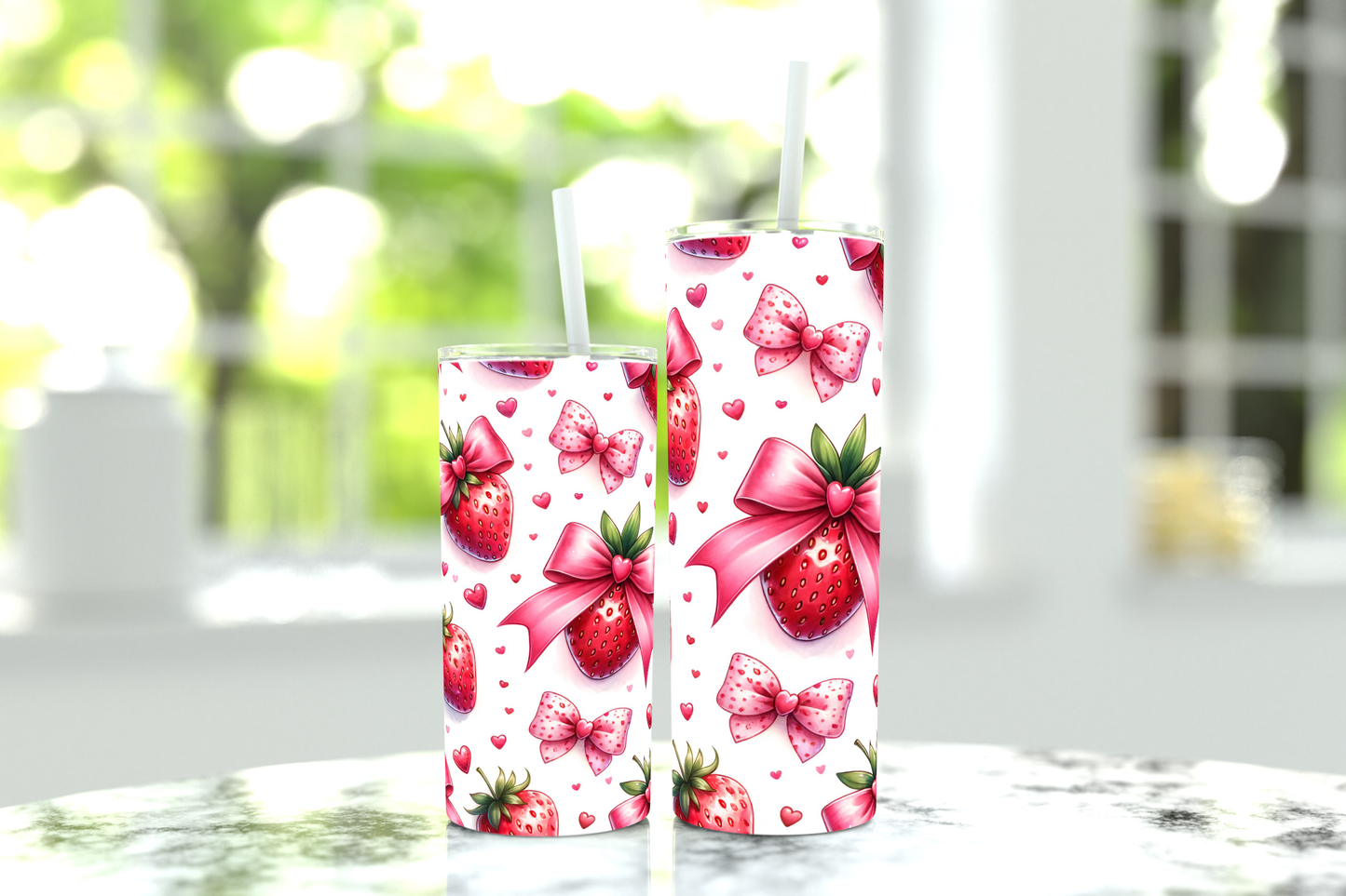 Tumbler - Strawberries